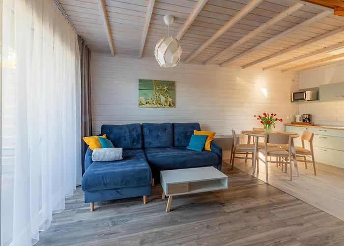 Prázdninový dům Flauta Caloroczne Z Prywatna Balia, Sauna I Jacuzzi Sianożęty